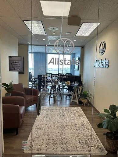 The entrance to the Robinson Legacy Partners office, Suite 405 at 700 Highlander Blvd in Arlington